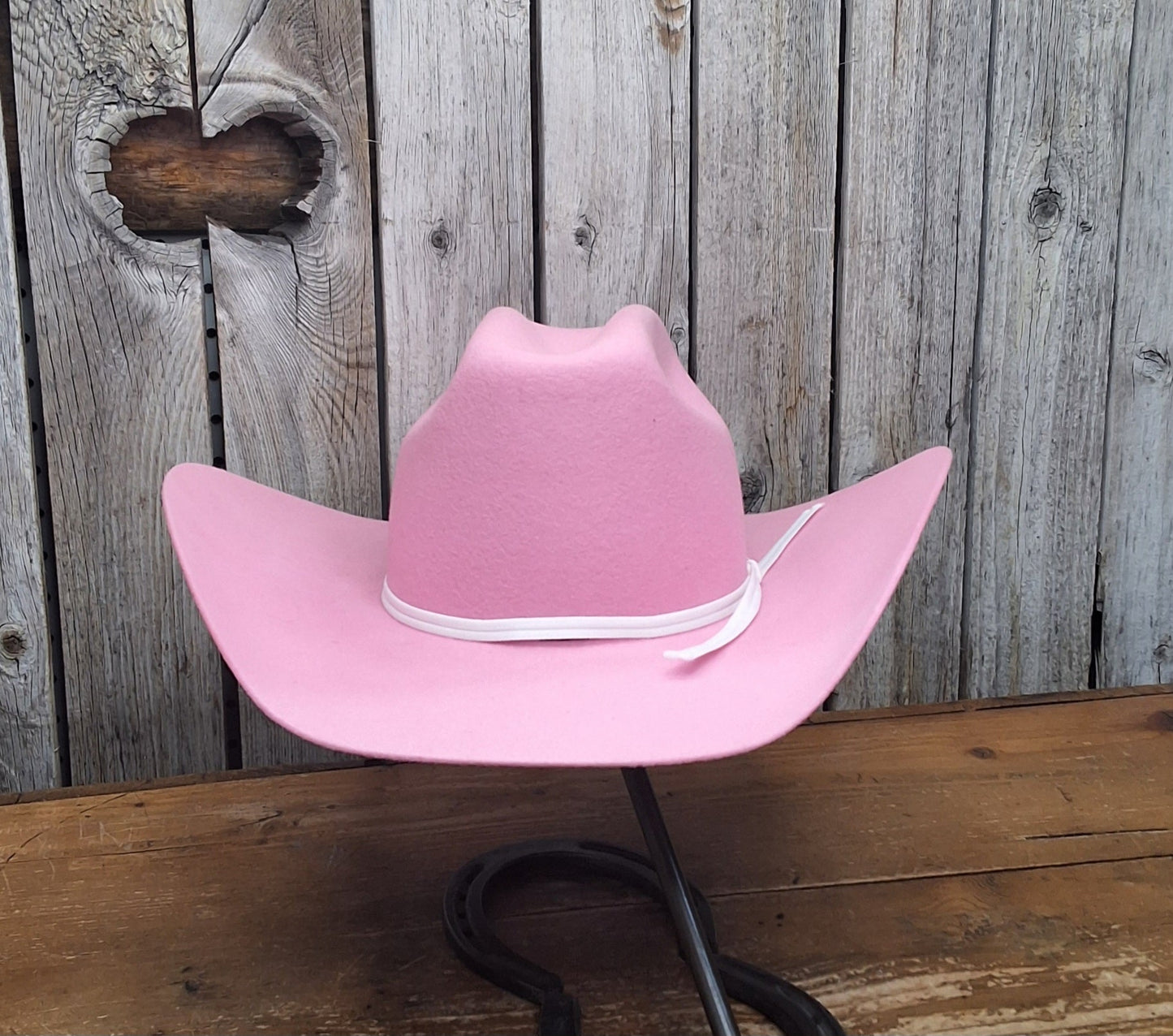 Twister 100% Wool 4" Brim | Youth Pink - Broadmoor Hat Company