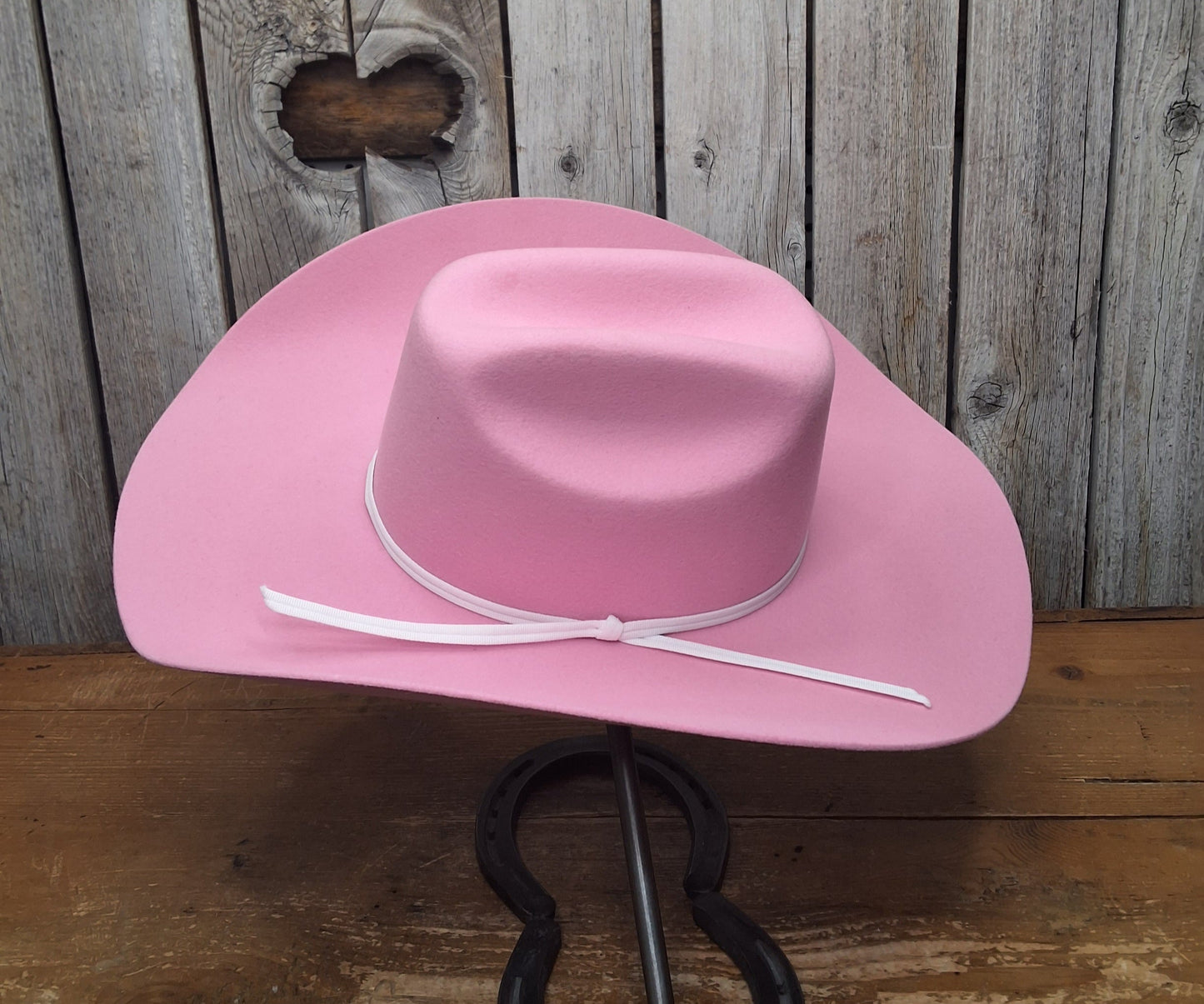Twister 100% Wool 4" Brim | Youth Pink - Broadmoor Hat Company