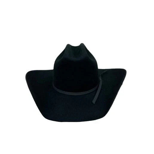 Twister 100% Wool 4" Brim | Youth Black - Broadmoor Hat Company