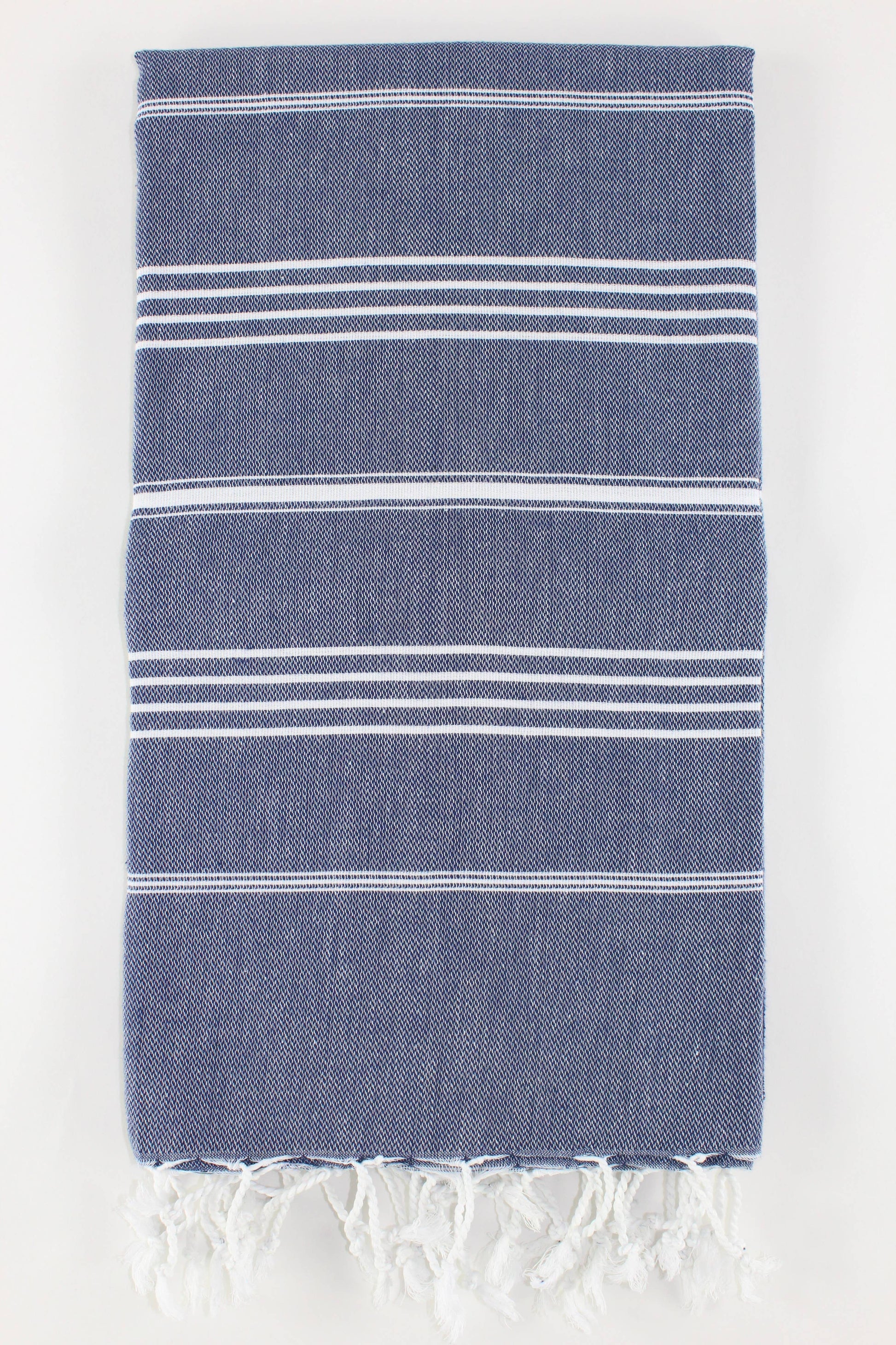 Premium Turkish Classic Striped Cotton Beach Pool Bath Towel - Broadmoor Hat Company